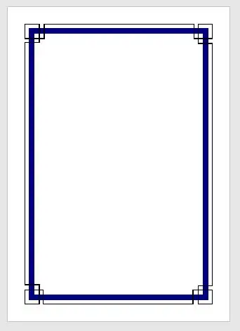 پنجره Page Border در ورد