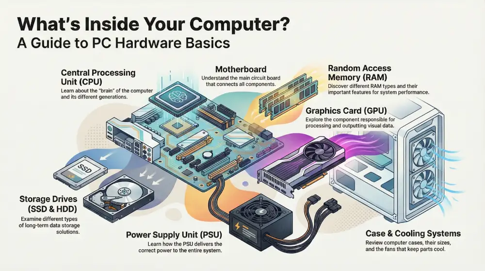قطعات سخت افزاری کامپیوتر