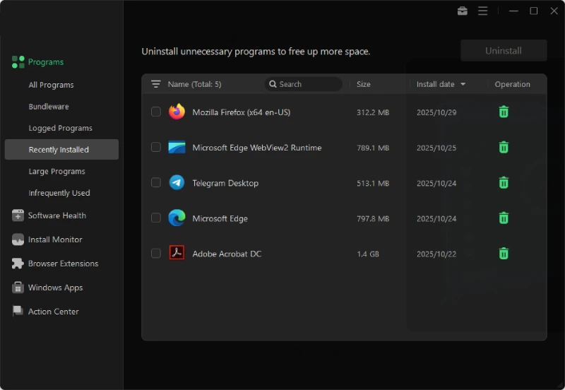 نرم افزارهای حذف نرم افزار